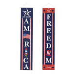 180x30cm,American,Patriotic,Independence,Decor,Banner,Porch,Front,Curtain,Party,Decoration,Stars,Couplets