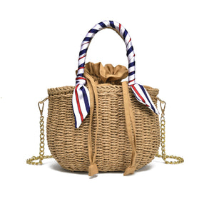 Women,Straw,Rattan,Beach,Crossbody,Messenger,Handbag,Outdoor,Travel