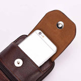 Outdoor,Vertical,Leather,Sport,Waist,Portable,Purse,Phone