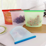 Reusable,Silicone,Storage,Vacuum,Fresh,Sealer,Container,Kitchen,Fridge,Tools