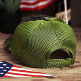 Women,Camouflage,Military,Printing,Style,America,Hallow,Breathable,Baseball