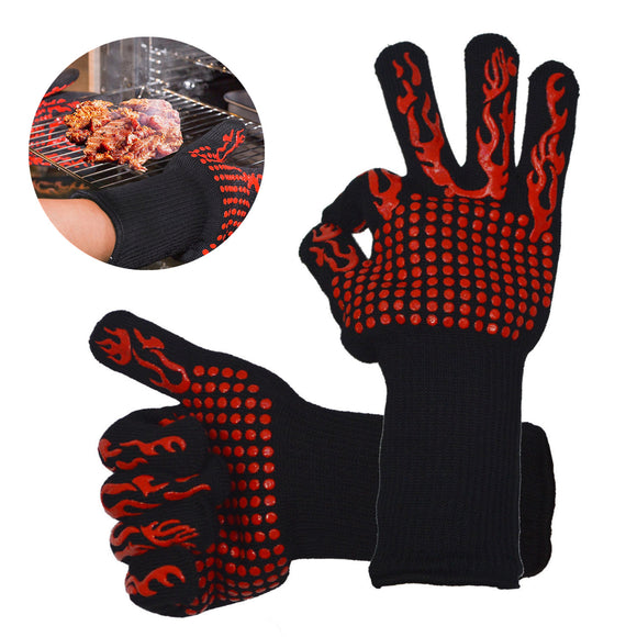 Silicone,Extreme,Cooking,Glove,Grilling,Heating,Proof