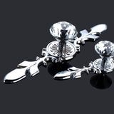 Chrome,Alloy,Cabinet,Drawer,Handle,Cabinet,Wardrobe,Furniture,Knobs