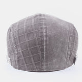 Washed,Canvas,Outdoor,Visor,Fashion,Berathable,Beret