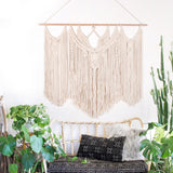 Large,Woven,Macrame,Hanging,Cotton,Bohemian,Tapestry,Decor