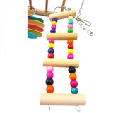 Wooden,Stairs,Swing,Ladder,Birds,Parrots,Bridge,Climb,Colorful,Beads