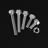 Suleve,M5SH3,110Pcs,Stainless,Steel,Socket,Screw,Allen,Assortment