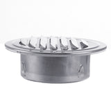 Stainless,Steel,Round,Circle,Grille,Ducting,Ventilation,Cover,Grill,Diesel,Grill,Headrest,Cover,Cover,Shiny