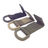 Military,Tactical,Carabiner,Nylon,Strap,Buckle,Hanging,Keychain,Molle,System