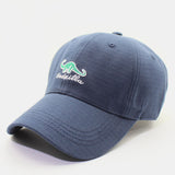 Cotton,Solid,Color,Embroidery,Cartoon,Dinosaur,Printing,Outdoor,Curved,Visor,Adjustable,Baseball