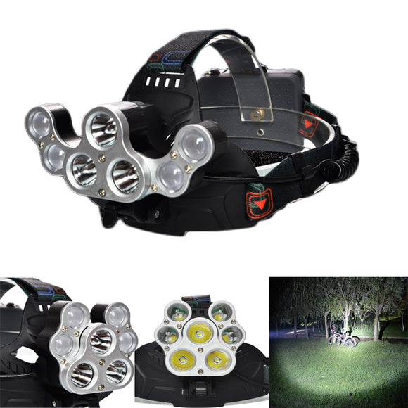XANES,2500LM,Switch,Modes,Charging,Rotation,Deformation,Bicycle,Headlamp