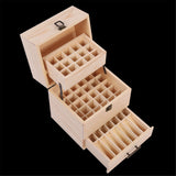 Slots,Essential,Storage,Wooden,Aromatherapy,Organizer,Roller