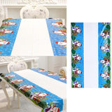 180CM,Printed,Disposable,Tablecloth,Merry,Christmas,Dinner,Birthday,Party,Picnic