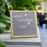 25.4*25.4cm,Letter,Board,Wooden,Frame,Message,Board,Letter,Holder