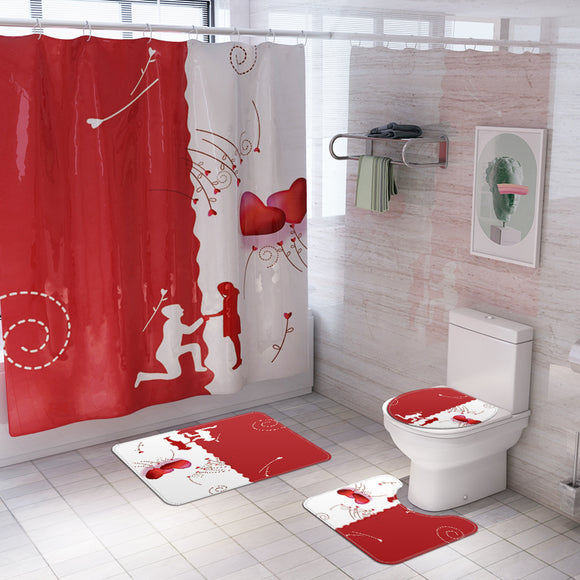 Honana,Bathroom,Waterproof,Shower,Curtain,Bathroom,Toilet,Cover,Pedestal