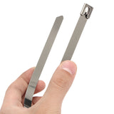 10pcs,10X400mm,Metal,Stainless,Steel,Strap