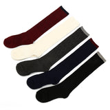 Women,100%Cashmere,Solid,Thick,Comfort,Winter,Stocking