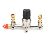Alloy,Compressor,Double,Outlet,Pressure,Regulator,Valve,Fitting,Valve