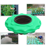 Green,Floating,Plant,Island,Flower,Basket,Garden