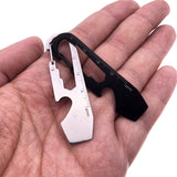 IPRee,Multifunctional,Keychain,Tools,Stainless,Steel,Bottle,Opener,Wrench,Scale,Ruler,Cutter