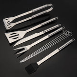 10Pcs,Picnic,Barbecue,Stainless,Steel,Grill,Tableware,Accessories