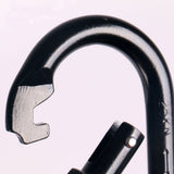 Steel,Carabiner,Climbing,Equipment,Screw,Locking