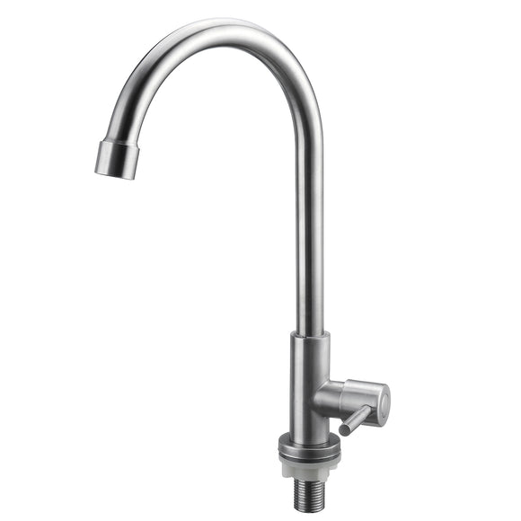 32x13.5cm,Stainless,Steel,Kitchen,Faucet,Single,Lever,Water,Silver,Faucet