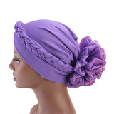 Women,Vintage,Ethnic,Style,Braid,Breathable,Turban,Cotton,Flexible,Headband