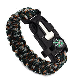 IPRee,Survival,Bracelet,Emergency,Paracord,Umbrella,Compass