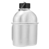 Military,Canteen,Stainless,Steel,Nylon,Cover,Camping,Hiking,Cycling,Water,Bottle