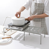 Single,Layer,Expandable,Kitchen,Storage,Adjustable,Kitchen,Countertop,Organizer,Shelf