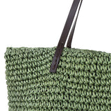 Outdoor,Portable,Straw,Weave,Handbag,Beach,Pouch,Shoulder