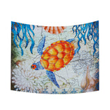 Turtle,Hanging,Tapestry,Decorative,Tapete,Bedroom,Blanket,Table,Cloth