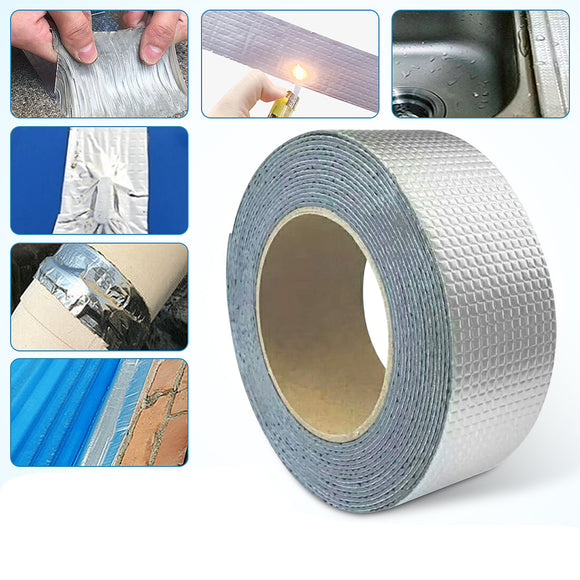 Aluminum,Butyl,Rubber,Tapes,Resistant,Super,Strong,Waterproof,Household,Repair