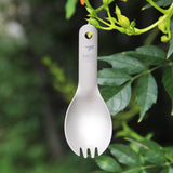 Keith,Ti5312,Titanium,Short,Handle,Ultralight,Spork,Spoon,Outdoor,Camping,Picnic,Children,Tableware