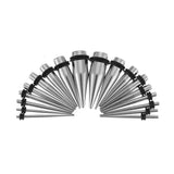 Taper,Stretcher,Piercing,Gauge,Steel,Tunnel,Expander