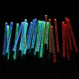 Solar,Light,Bubble,Tubes,Outdoor,Garden,Lights,Plastic,Rechargeable