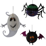 Halloween,Ghost,Spider,Pumpkin,Witch,Pendant,Haunted,House,Decorative,Paper,Hanging,Ornament