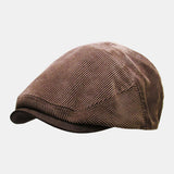 Men's,Corduroy,Newsboy,Winter,Beret,Beret