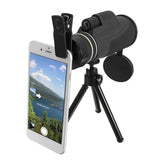 40x60,Monocular,Ultra,Optical,Light,Night,Vision,Telescope,Tripod,Phone