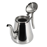 Stainless,Steel,Kitchen,Coffee,Water,Kettle,WithTea,Infuser,Strainer,Filter