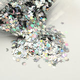 Silver,Glitter,Emulsion,Paint,Shiny,Stars,Moons,Rainbow,Decorations