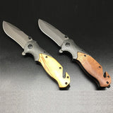 205mm,Stainless,Steel,Folding,Blade,Outdoor,Survival,Tools,Sports,Hiking,Climbing,Cutter