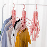 Honana,Degree,Rotation,Multifunctional,Foldable,Cloth,Hanger