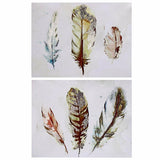 Watercolour,Feather,Canvas,Print,Paintings,Pretty,Picture