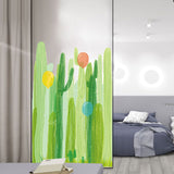 Miico,FX82031,Cactus,Balloon,Painting,Sticker,Glass,Stickers,Stickers,Decoration,Sticker