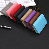 IPRee,Leather,Holder,Credit,Portable,Storage,Women