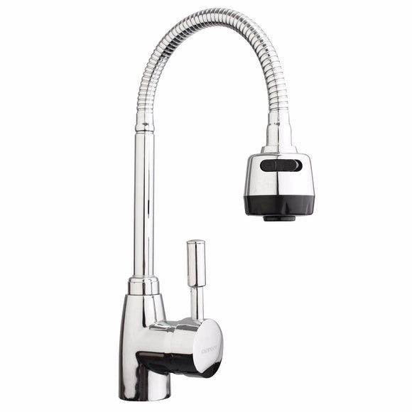 Chrome,Kitchen,Faucet,Rotate,Spout,Basin,Bathroom,Water,Mixer