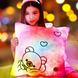 Honana,Luminous,Pillow,Christmas,Light,Plush,Pillow,Colorful,Birthday