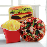 Creative,Squishy,Pizza,Potato,Hamburger,Chips,Pillows,Cushion,Birthday,Trick